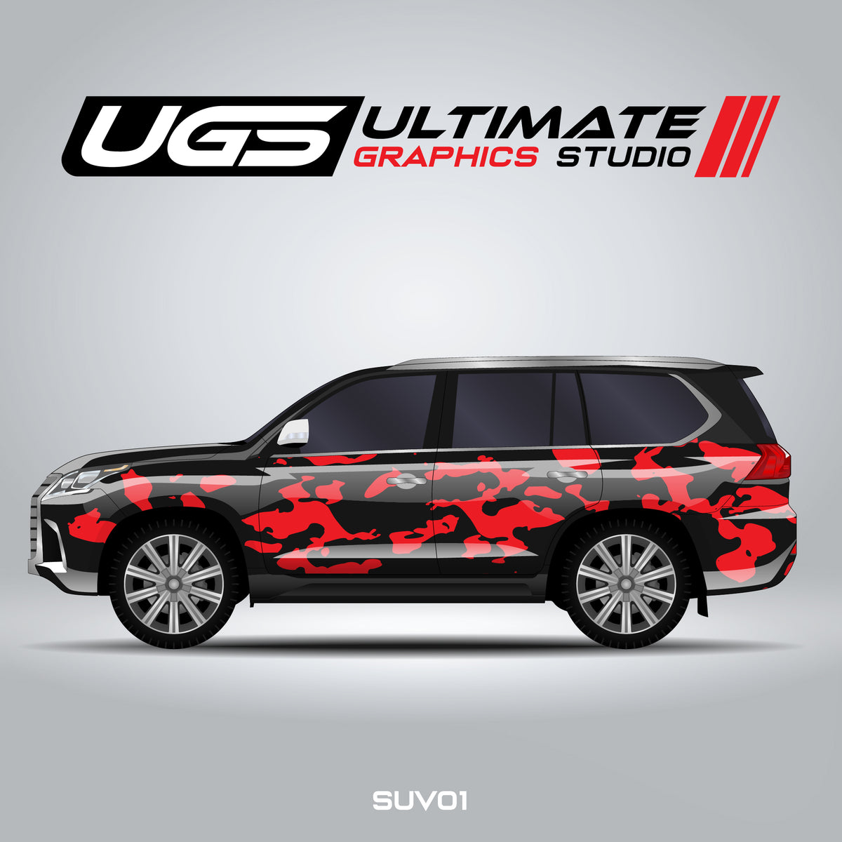 SUV Camouflage Side Graphics – Ultimate Graphics Studio
