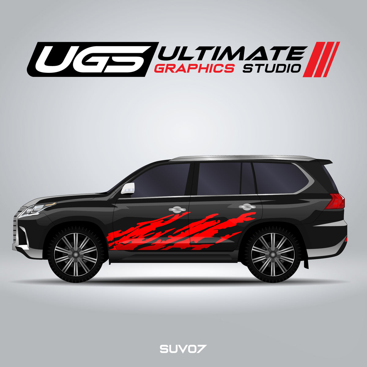 SUV Dirt Splash Side Graphics – Ultimate Graphics Studio