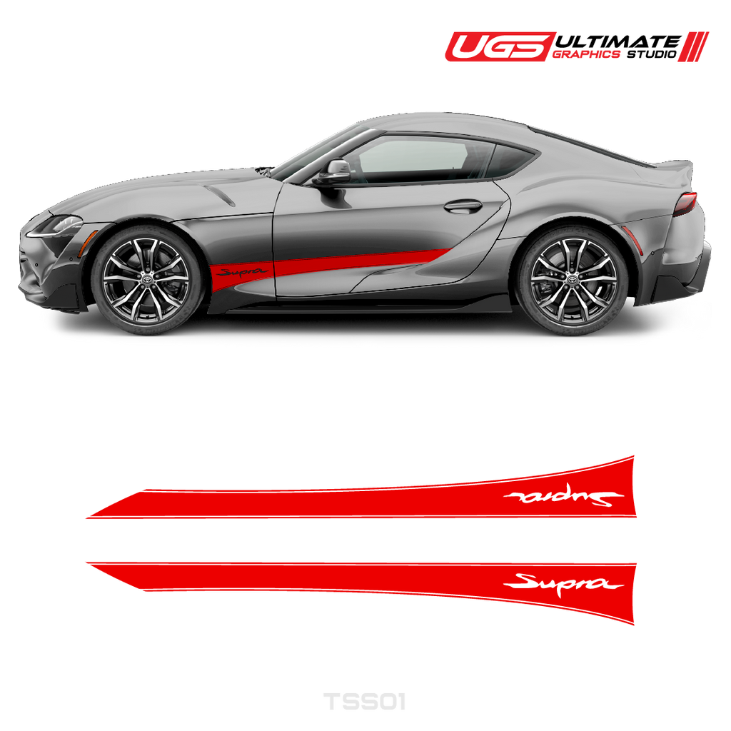 Supra Graphics Toyota Supra Side Graphics