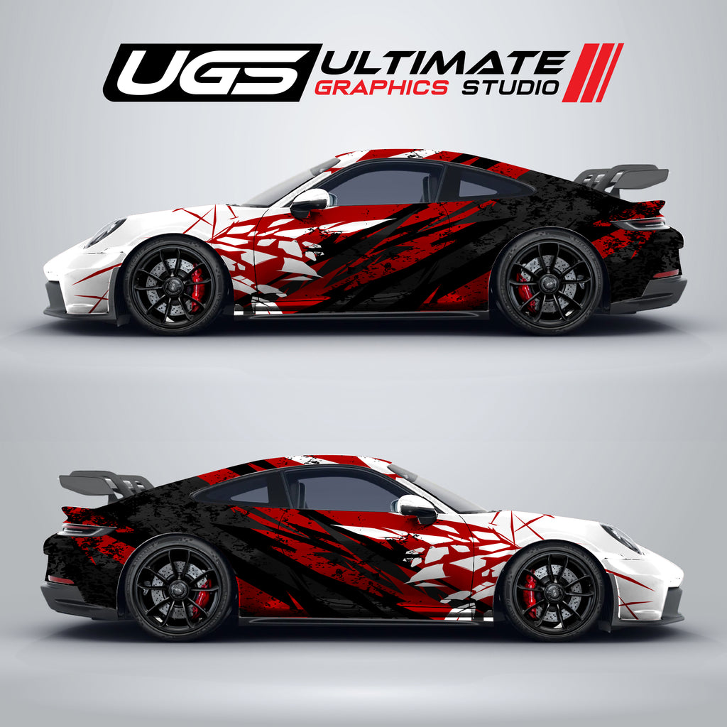 Racing Track Full Wrap Kit