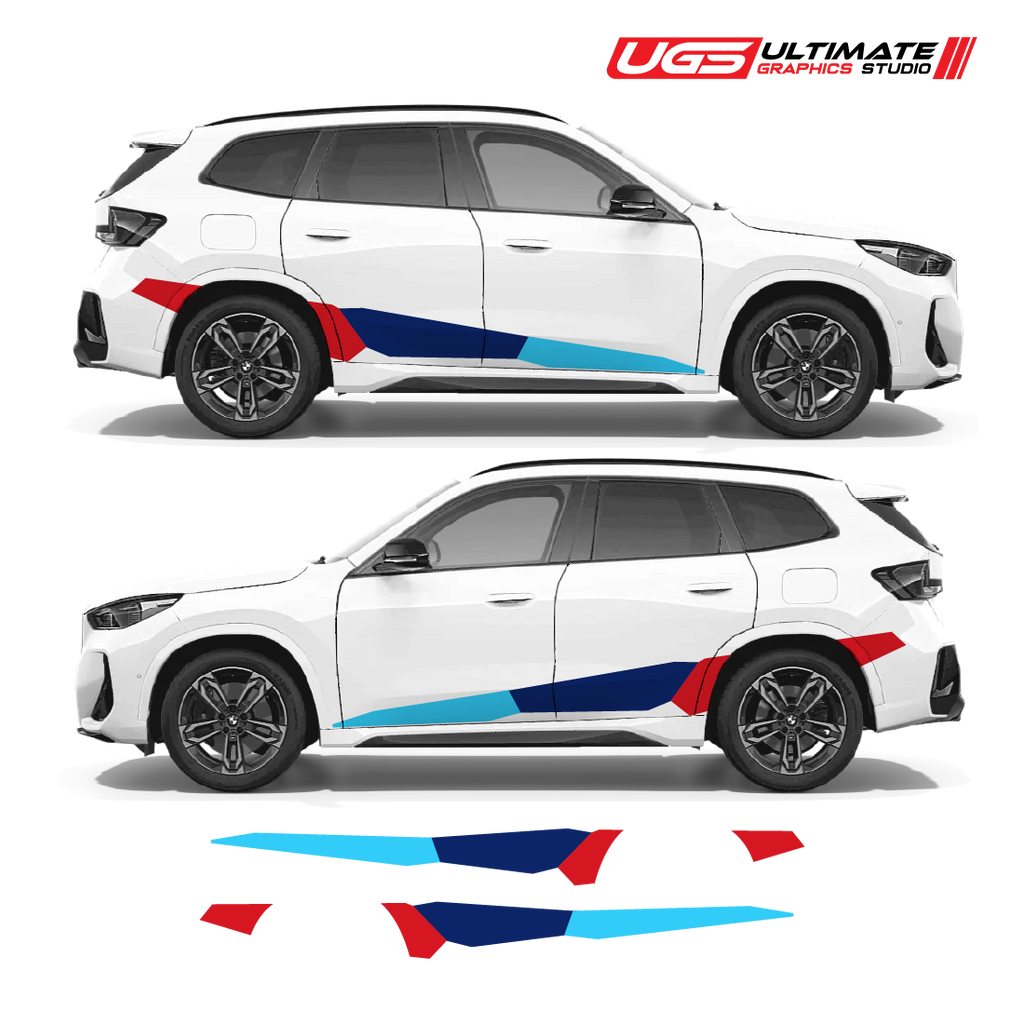 BMW Performance Graphics Red Navy Light Blue bmw-performance-graphics-red-navy-light-blue